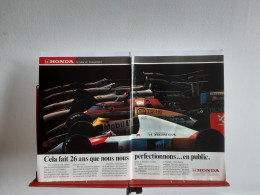 Honda Formule 1 - Publicité De 1990 - Automovilismo - F1