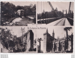 E19-81) SAINT SULPICE LA POINTE (TARN) SOUVENIR - ( MULTIVUES - OBLITERATION DE 1952 - 2 SCANS ) - Saint Sulpice