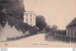 F21-94) ABLON - ROUTE  D `ATHIS - ( 2 SCANS ) - Ablon Sur Seine