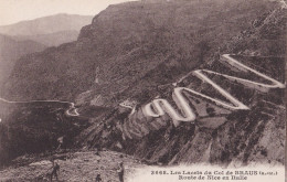 06142 01 #1+15 - LES LACETS DU COL DE BRAUS - ROUTE DE NICE EN ITALIE - LOT DE 3 CARTES * - L'Escarène