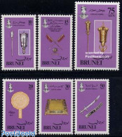 Brunei 1982 Royal Attributes 6v, Mint NH - Brunei (1984-...)
