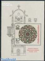 Czechoslovkia 1978 Praga 1978 S/s, Mint NH, History - Coat Of Arms - Sonstige & Ohne Zuordnung