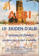 CPM - ATHLETISME - COURSE A PIED - ALBI - 10EME EKIDEN 2006 - Atletiek