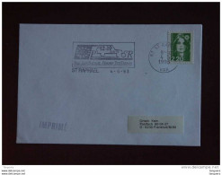 Frankrijk France 1993 Vlagstempel Flamme Paris-Saint Raphael Feminin Tout Terrain Jeep - Auto's