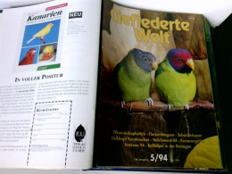 Die Gefiederte Welt - Zeitschrift Für Vogelliebhaber Konvolu 25 Hefte Im Sammelordner - Animals