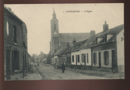80 - LONGUEAU - L'EGLISE - BUVETTE DE LA POSTE - Longueau