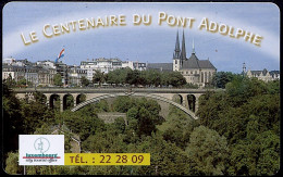 LUXEMBOURG - 120u - 02/00 - Centenaire Du Pont Adolphe (TT02) - Luxembourg