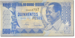 Billet, Guinea-Bissau, 500 Pesos, 1990, 1990-03-01, NEUF - Guinea-Bissau