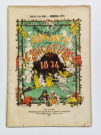 Almanach De Caricaturas ( 3 LIVROS - RARO) ( Raphael Bordallo Pinheiro - 1873) - Livres Anciens