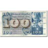 Suisse, 100 Franken, 1965, KM:49h, 1965-12-23, TTB - Switzerland
