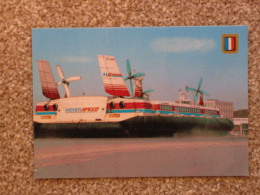 HOVERSPEED GIANT HOVERCRAFT - FRENCH CARD - Hovercrafts