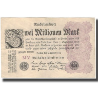 Billet, Allemagne, 2 Millionen Mark, 1923, KM:104a, TTB - 2 Millionen Mark