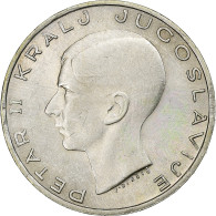 Yougoslavie, Pierre II, 20 Dinara, 1938, Argent, TTB+ - Jugoslavia