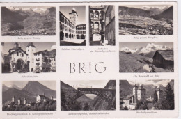 SUISSE - HELVETIA - SWITZERLAND - BRIG - - BRIGUE GLIS - MULTI VUES - Brigue-Glis 
