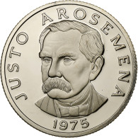 Panama, 25 Centesimos, 1975, Franklin Mint, BE, Cupronickel Plaqué Cuivre, FDC - Panama