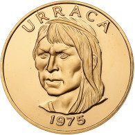 Panama, Centesimo, 1975, Franklin Mint, BE, Copper Plated Zinc, FDC - Panama