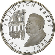 Allemagne, Médaille, Friedrich Ebert, 1993, Argent, FDC, BE - Other & Unclassified