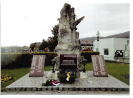 0302n: AK- Privatbestellung Österreich 2019: Kriegerdenkmal 2352 Gumpoldskichen Bez. Baden - Monumenten