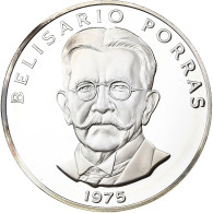 Panama, 5 Balboas, Belisario Porras, 1975, Franklin Mint, BE, Argent, FDC - Panama