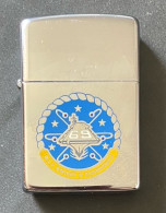 ZIPPO - U.S.S. DWIGHT D. EISENHOWER  -  69 -    Chromé  1989 - Ref, 162 - Zippo