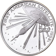 Îles Marschall, 50 Dollars, First American Satellite, 1989, Sunshine Mint, BE - Marshall