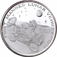 Îles Marschall, 50 Dollars, First Manned Lunar Vehicle, 1989, Sunshine Mint - Marshall