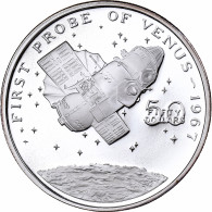 Îles Marschall, 50 Dollars, First Probe Of Venus, 1989, Sunshine Mint, BE - Marshall