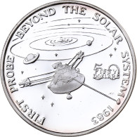 Îles Marschall, 50 Dollars, First Probe Beyond The Solar System, 1989, Sunshine - Marshall