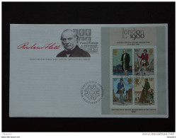 Groot-Brittannië Grande Bretagne London 80 Exhibition Rowland Hill FDC Yv BF 2 - Rowland Hill
