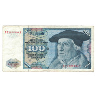 Billet, République Fédérale Allemande, 100 Deutsche Mark, 1980, 1980-01-02 - 100 Deutsche Mark