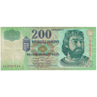 Billet, Hongrie, 200 Forint, 2002, KM:187b, TB+ - Hungary