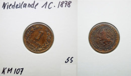 Niederlande, 1 Cent 1878 - 1849-1890 : Willem III