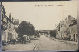 Pouilly-sur-Loire (Nièvre) - La Grande Rue (peu Courante) - Pouilly Sur Loire