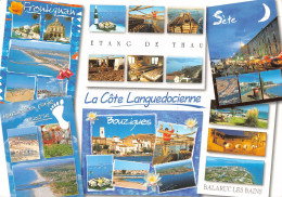 34 BOUZIGUES BALARUC MEZE MARSEILLAN Les Parcs à Huitres étang De Thau  (scan R/V) N° 39 \ PC1232 - Clermont L'Hérault