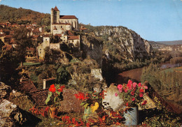 46  Saint-Cirq-Lapopie Dominant Le Lot  (scan R/V) N° 27 \ PC1244 - Saint-Cirq-Lapopie