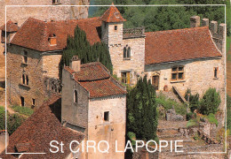 46  Saint-Cirq-Lapopie Premier Village De France (scan R/V) N° 25 \ PC1244 - Saint-Cirq-Lapopie