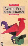 Papiers Pliés : Des Idées Plein Les Mains (1993) De Dominique X ; Buisson - Autres & Non Classés