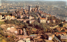 69 LYON Vue Aérienne Colline De FOURVIERE   (scan R/V) N° 18 \ PE1315 - Lyon 7