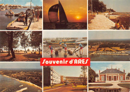 33  Souvenir D'ARES  (scan R/V) N° 38 \ PE1322 - Arès