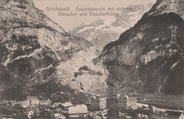 BE158  --  GRINDELWALD   --  UNTERE  GLETSCHER UND VIESCHERHORNER - Grindelwald