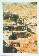 ►  Carte Fiche Jordanie Pétra Tombeaux     1988 - Jordan