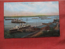 British Fleet In Halifax Harbor Halifax Nova Scotia Ref  6572 - Halifax
