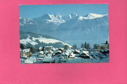 SUISSE---Beatenberg 1200m, Thunersee Eiger--Mönch--Jungfrau--voir 2 Scans - Beatenberg