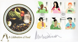 Michael Winner Historic Film Director Of Oliver Reed Etc Hand Signed FDC - Altri & Non Classificati