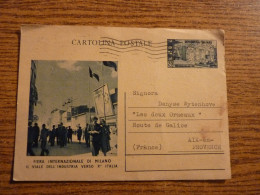 CPSM Fiera Internazionale Di Milano - Italie 1952 - Voir Détails Sur Photos - 10,5x15 Cm Environ. - Kirmes