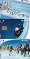 SWITZERLAND - CHIP CARD - SWISSCOM - SERIES 14 - SPORT - SKIING - Switzerland