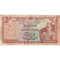 Sri Lanka , 2 Rupees, 1970, 1970-06-01, KM:72b, B - Sri Lanka