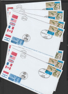 Israel FDC 2005 ATM End Of World War 2 Aut.number 004 - 7 FDC. Postal Weight 0,04 Kg. Please Read Sales Conditions Under - Machine Labels [ATM]