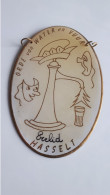 HASSELT ORDE VAN WATER EN VUUR 120/80MM BRONZE EMAIL - Firemen