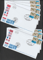Israel FDC 2005 ATM End Of World War 2 Aut.number 009 - 7 FDC. Postal Weight 0,04 Kg. Please Read Sales Conditions Under - Machine Labels [ATM]
